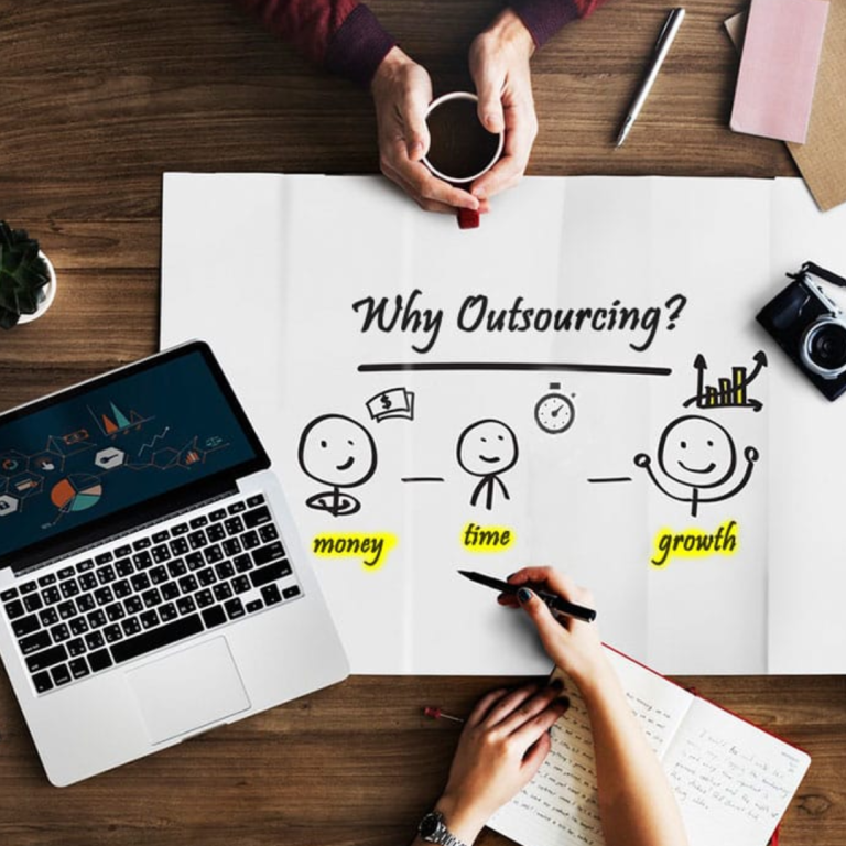 Outsourced 768x768